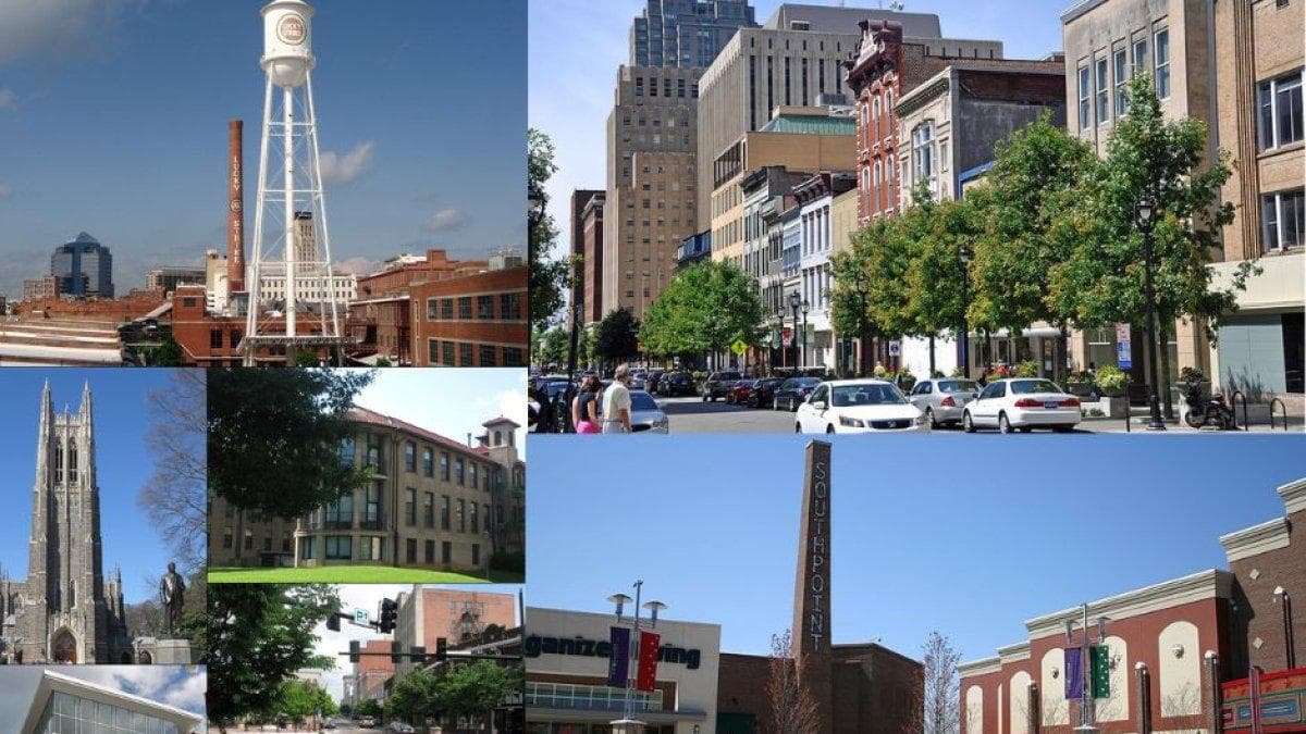 Raleigh & Durham, North Carolina.