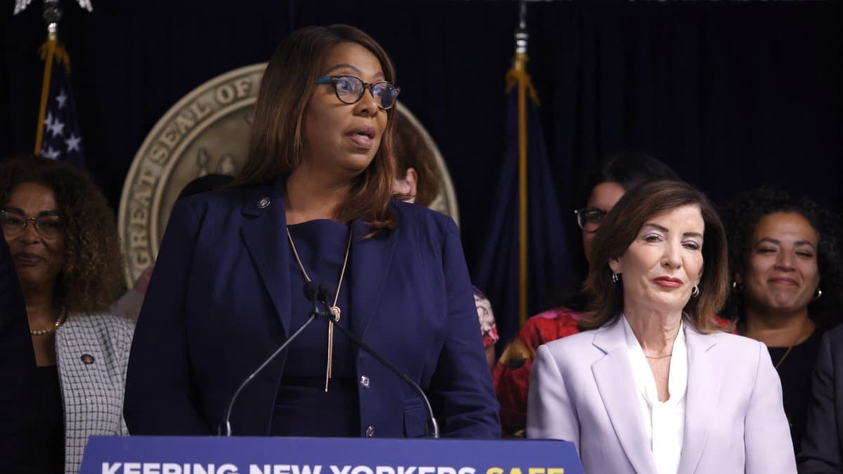 La fiscal general de Nueva York, Letitia James. Imagen de archivo