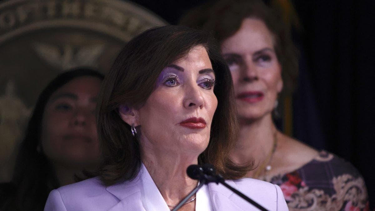 Kathy Hochul en Manhattan, Nueva York/ DECCIO SERRANO