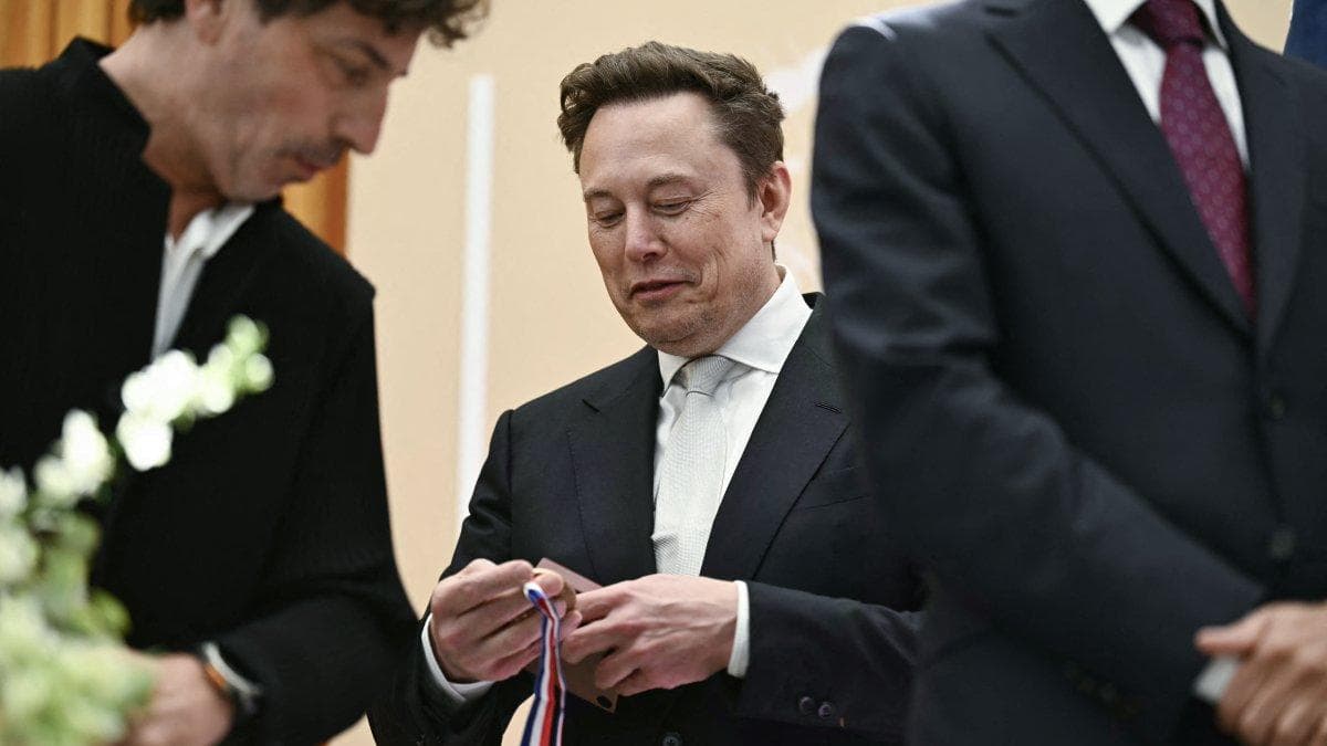 Elon Musk en el Institute of Peace de Washington DC, el 8 de octubre de 2026.