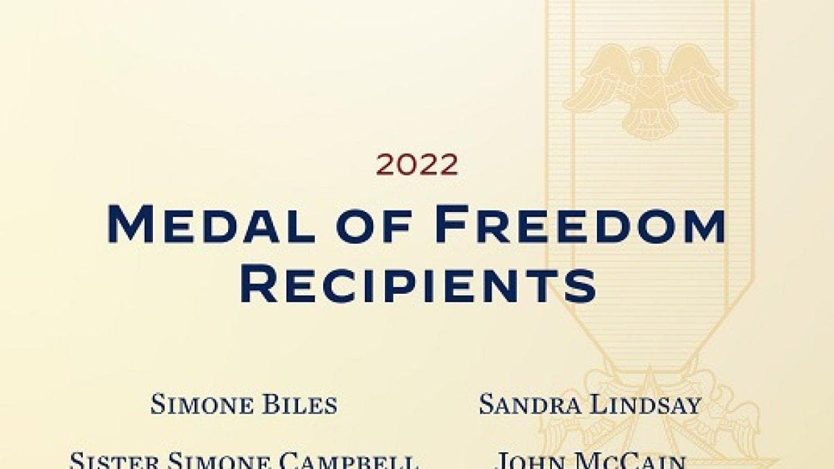 Galardonados medallas libertad 2022