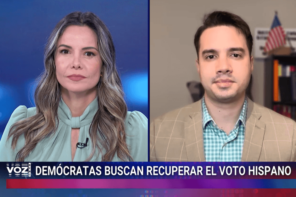 Karina Yapor y Andrés Guilarte en Voz News.