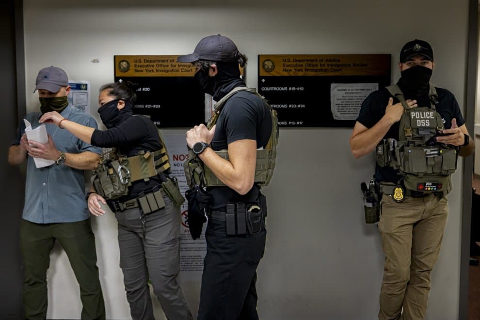 Agentes federales en Nueva York