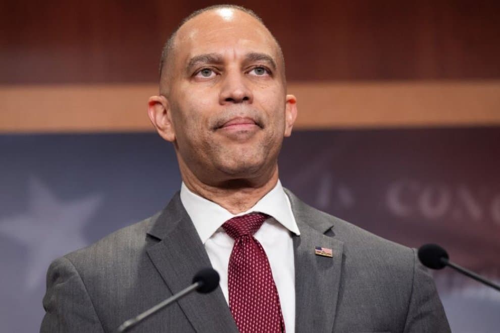 El líder demócrata de la Cámara de Representantes de Estados Unidos, Hakeem Jeffries