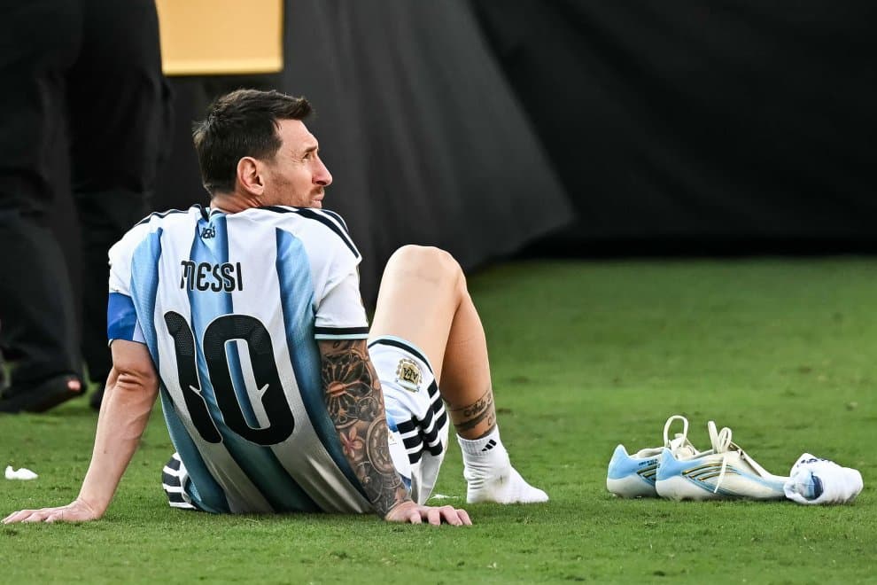 Lionel Messi (Argentina), tras perder la final del Mundial 2026 frente a España