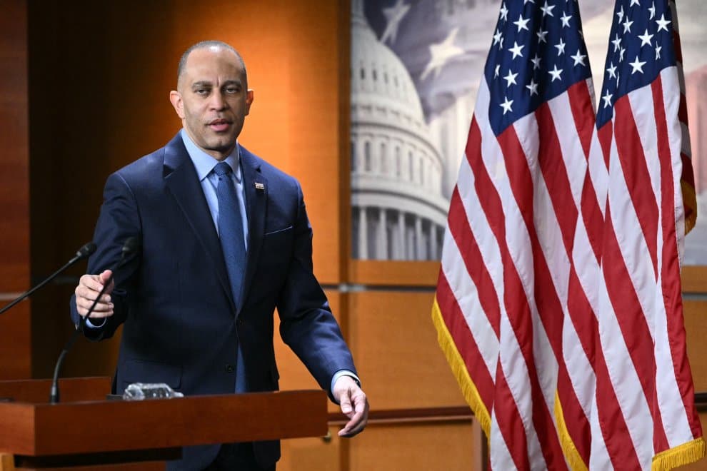 Hakeem Jeffries en Capitol Hill