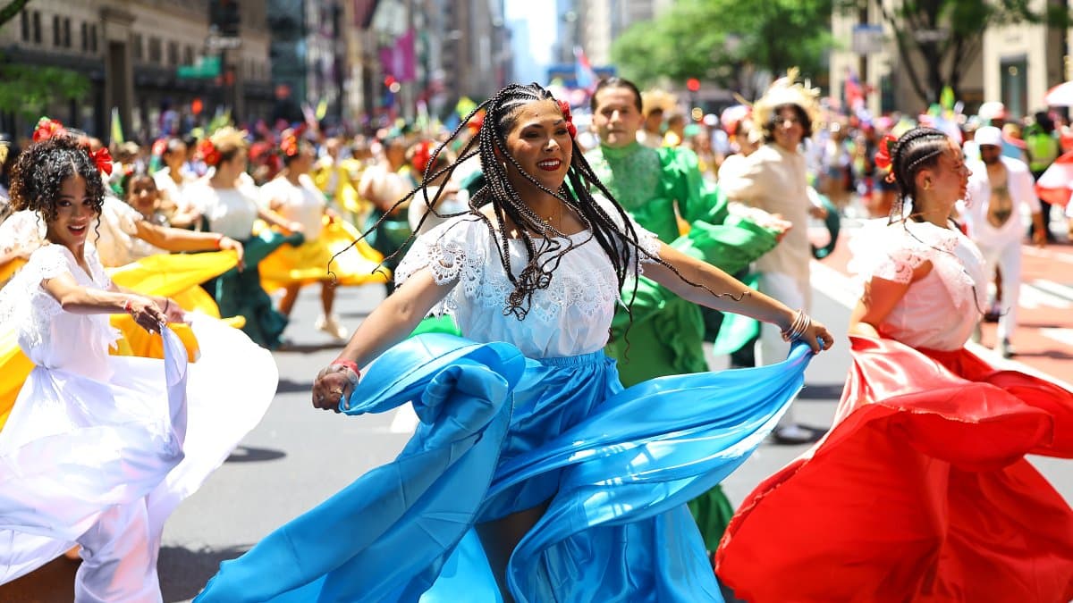 Imagen de una celebración hispana en Estados Unidos