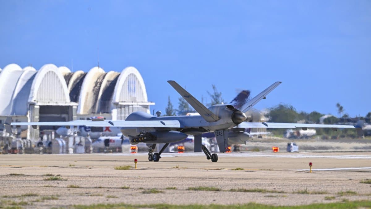 Un dron MQ-9 Reaper de la Fuerza Aérea de EEUU