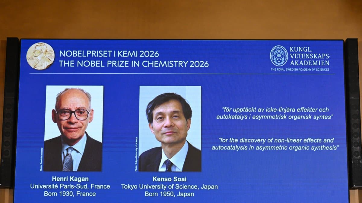 Gala del premio Nobel de Química. 7 de octubre de 2026