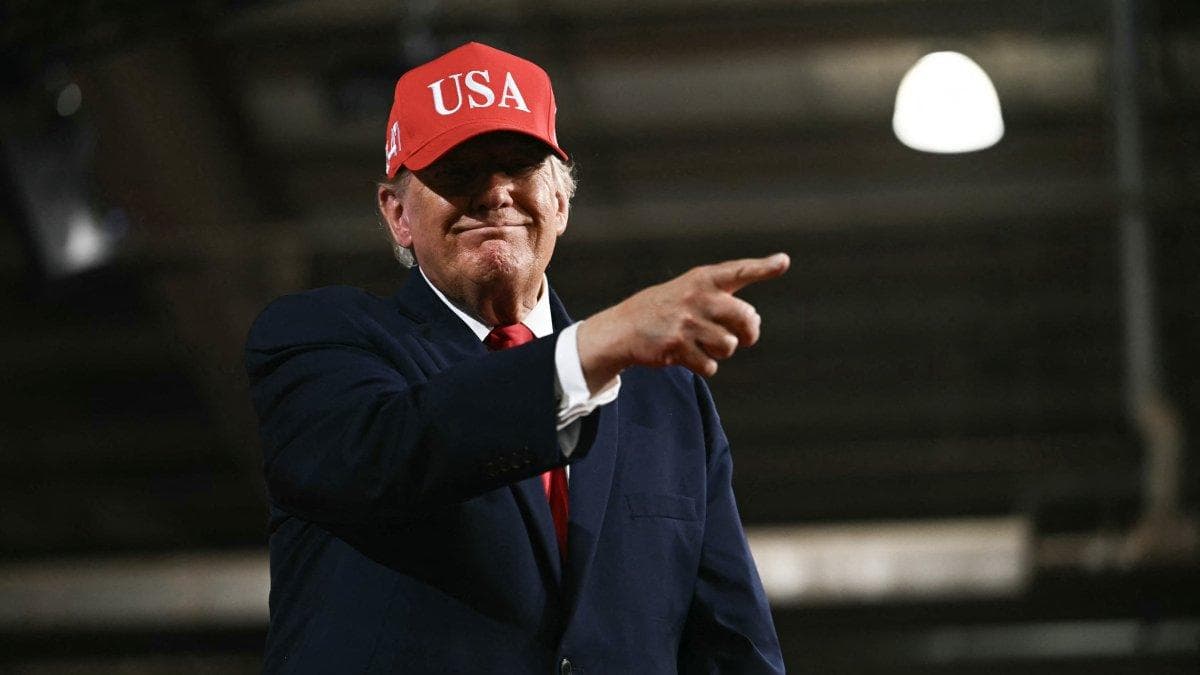 Donald Trump en Kalispell, Montana/ Kent NISHIMURA