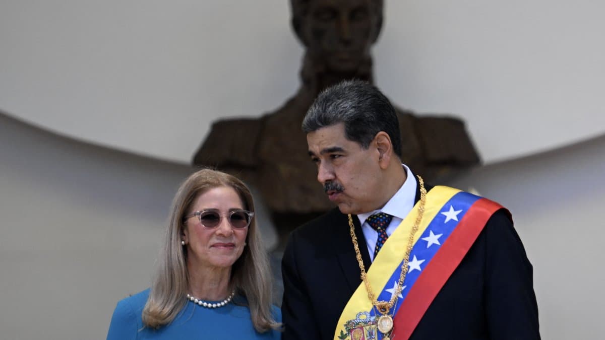 Cilia Flores y Nicolás Maduro. Imagen de archivo