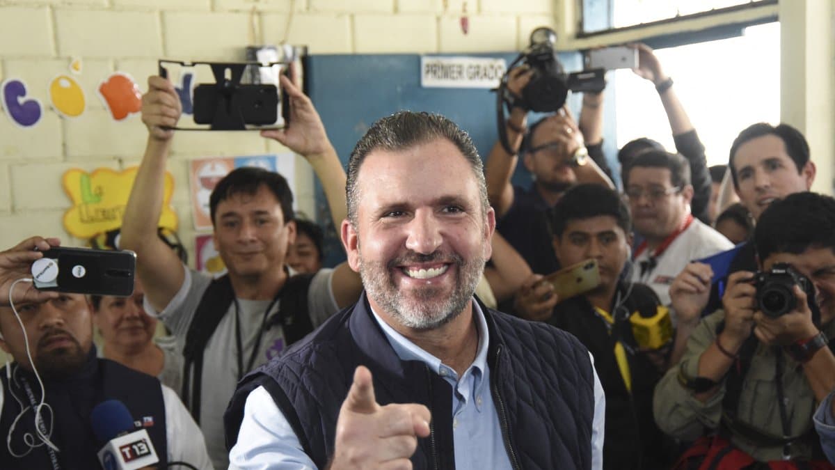 Roberto Arzú, candidato presidencial en Guatemala/ ORLANDO ESTRADA