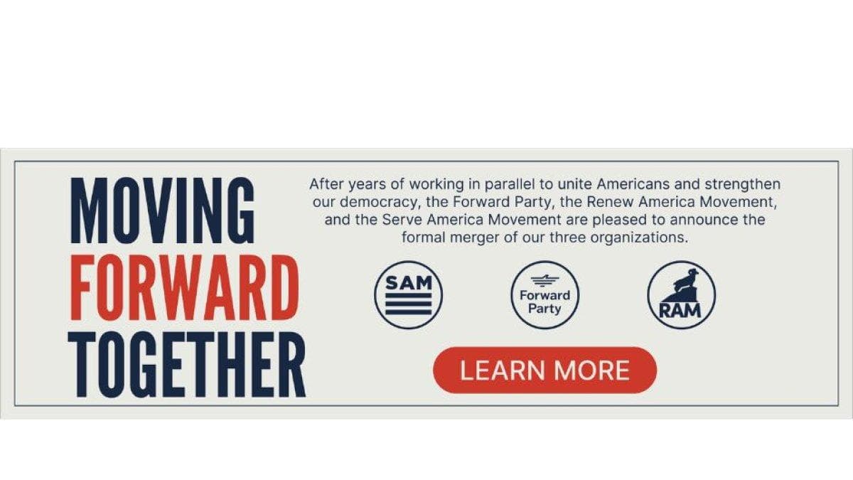 Logo of the new Forward party