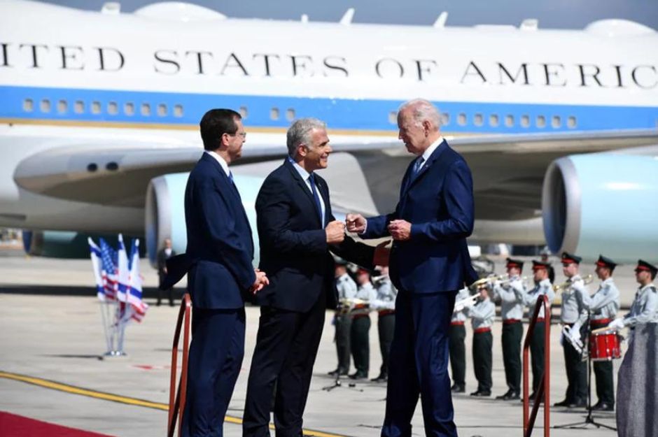 Joe Biden visita Israel en 2022