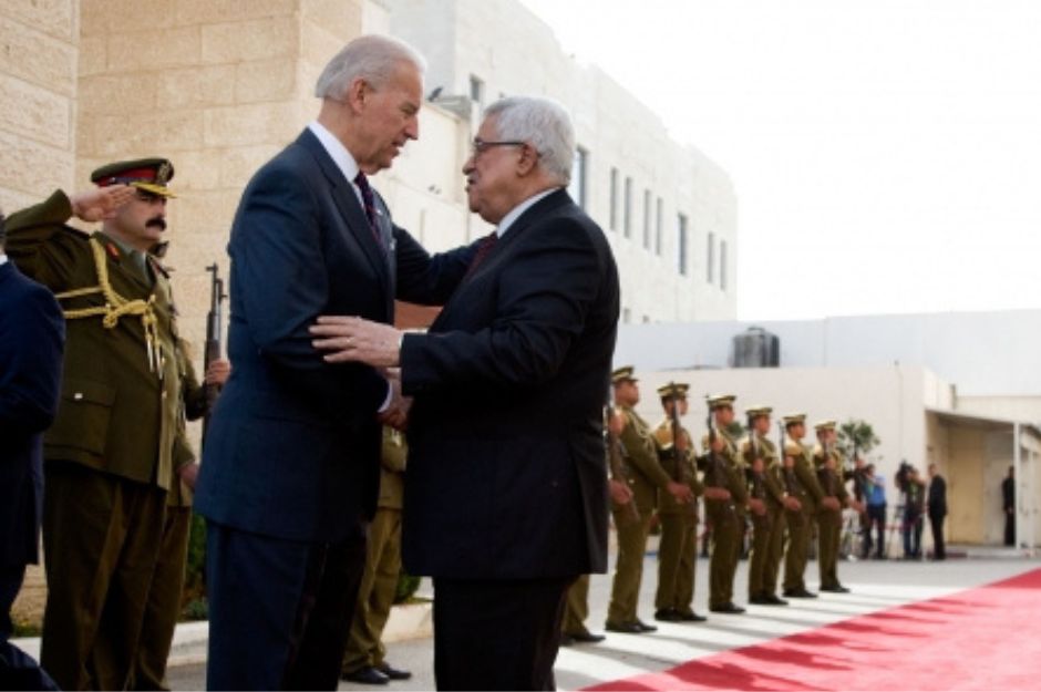 Joe Biden & Mahmud Abbás