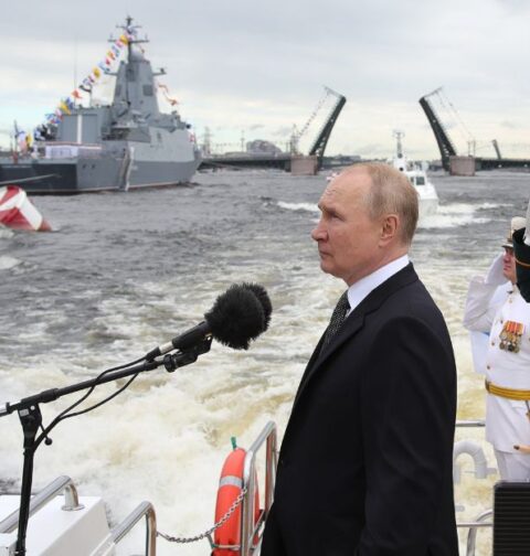 Putin y la Armada rusa