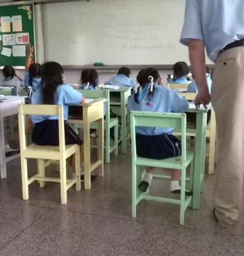 Niños en una escuela