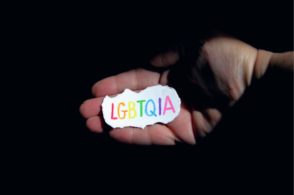 LGBTQ+ transgender, gay