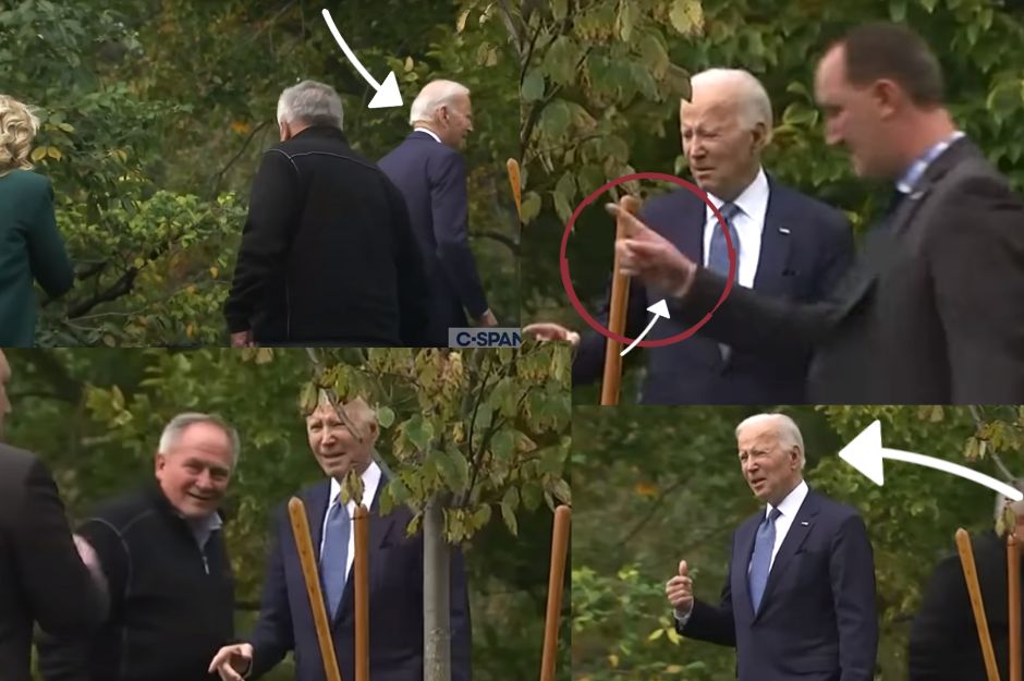 Joe Biden lapsus, Casa Blanca