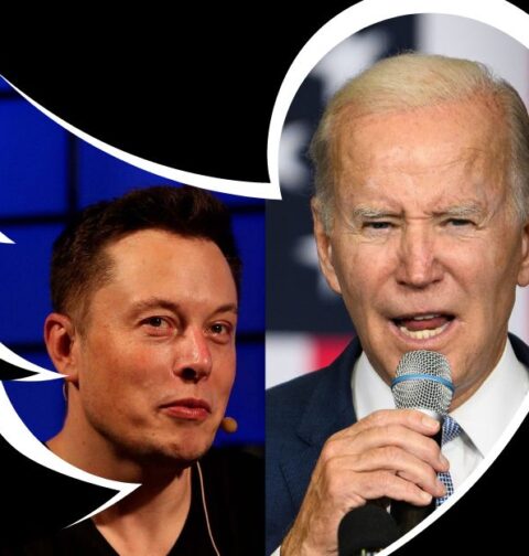 Elon Musk y Joe Biden