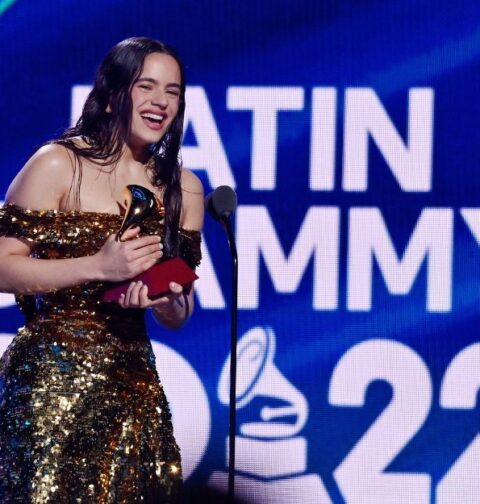 Rosalía at the 2022 Latin Grammy Awards