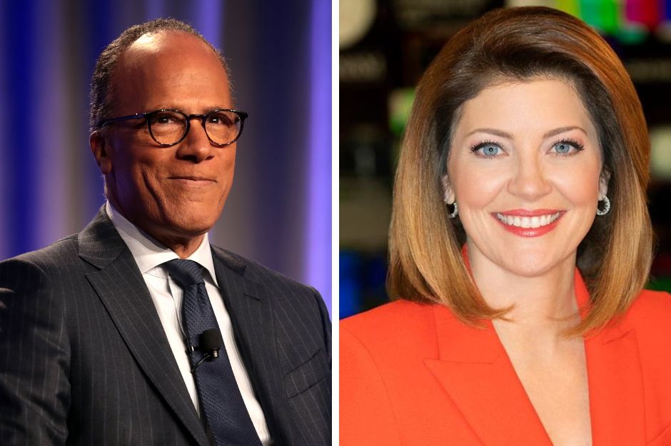 Norah O'Donnell and Lester Holt
