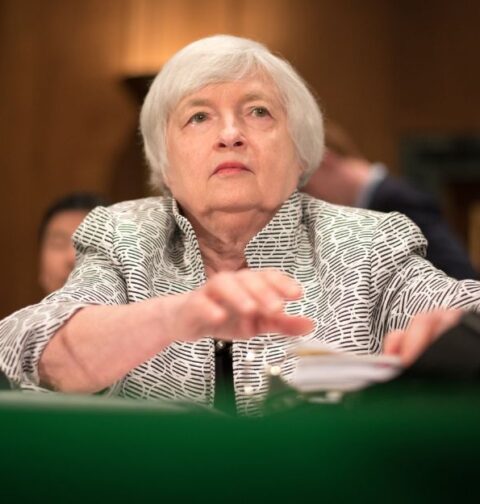 Janet Yellen, secretaria del Tesoro
