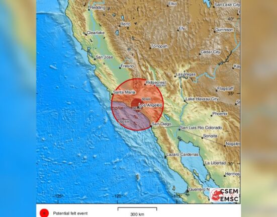 Terremoto 4,5 California