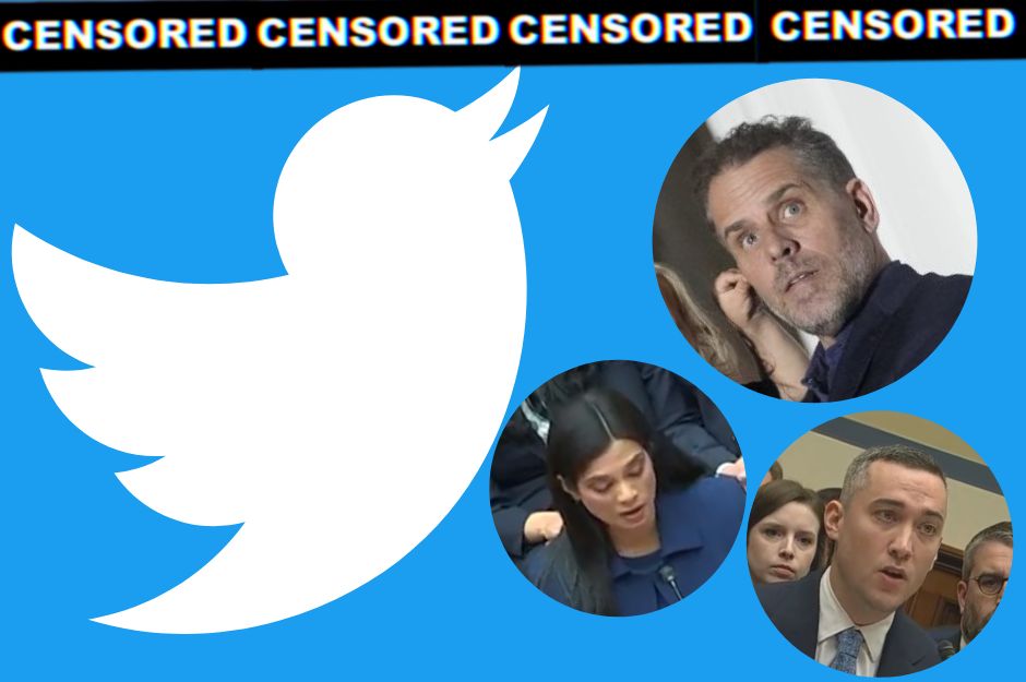 Story of Hunter Biden and his laptop censored by Twitter