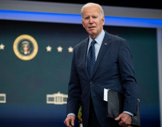 Biden tras ser cuestionado sobre los vínculos comerciales de su familia con China.