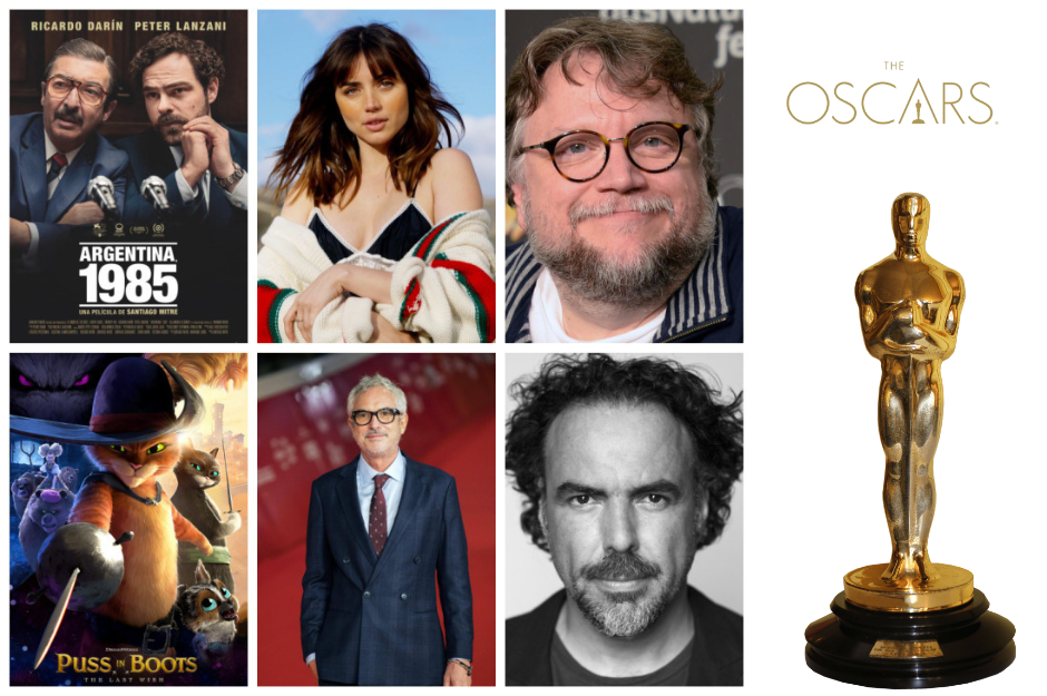 Hispanics nominated to the 95th editions of the Oscars Awards