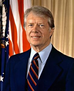 Retrato de Jimmy Carter.
