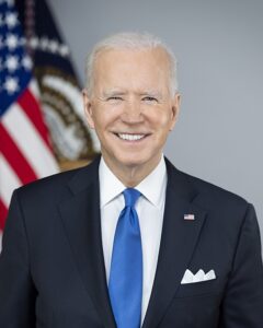 Retrato oficial de Joe Biden.