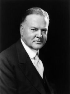 Retrato Herbert Hoover.