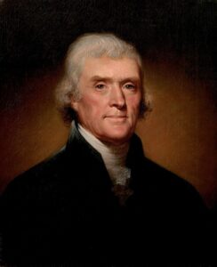 Retrato oficial de Thomas Jefferson