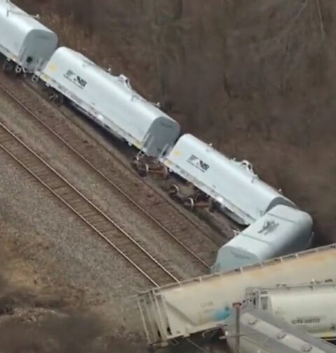 Accidente ferroviario cerca de Detroit el 16 de febrero de 2023