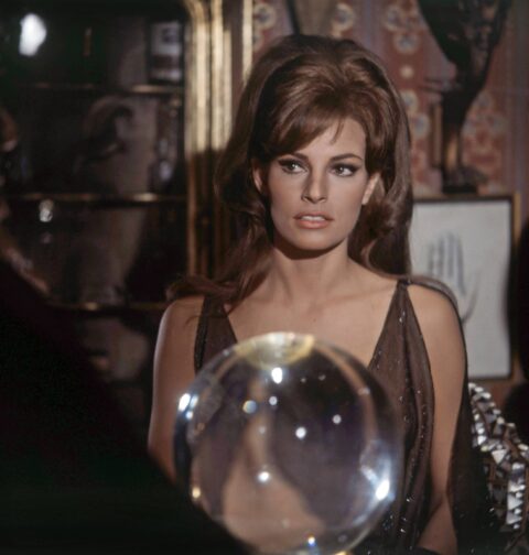 Raquel Welch, en un fotograma de una película que grabó en 1966.