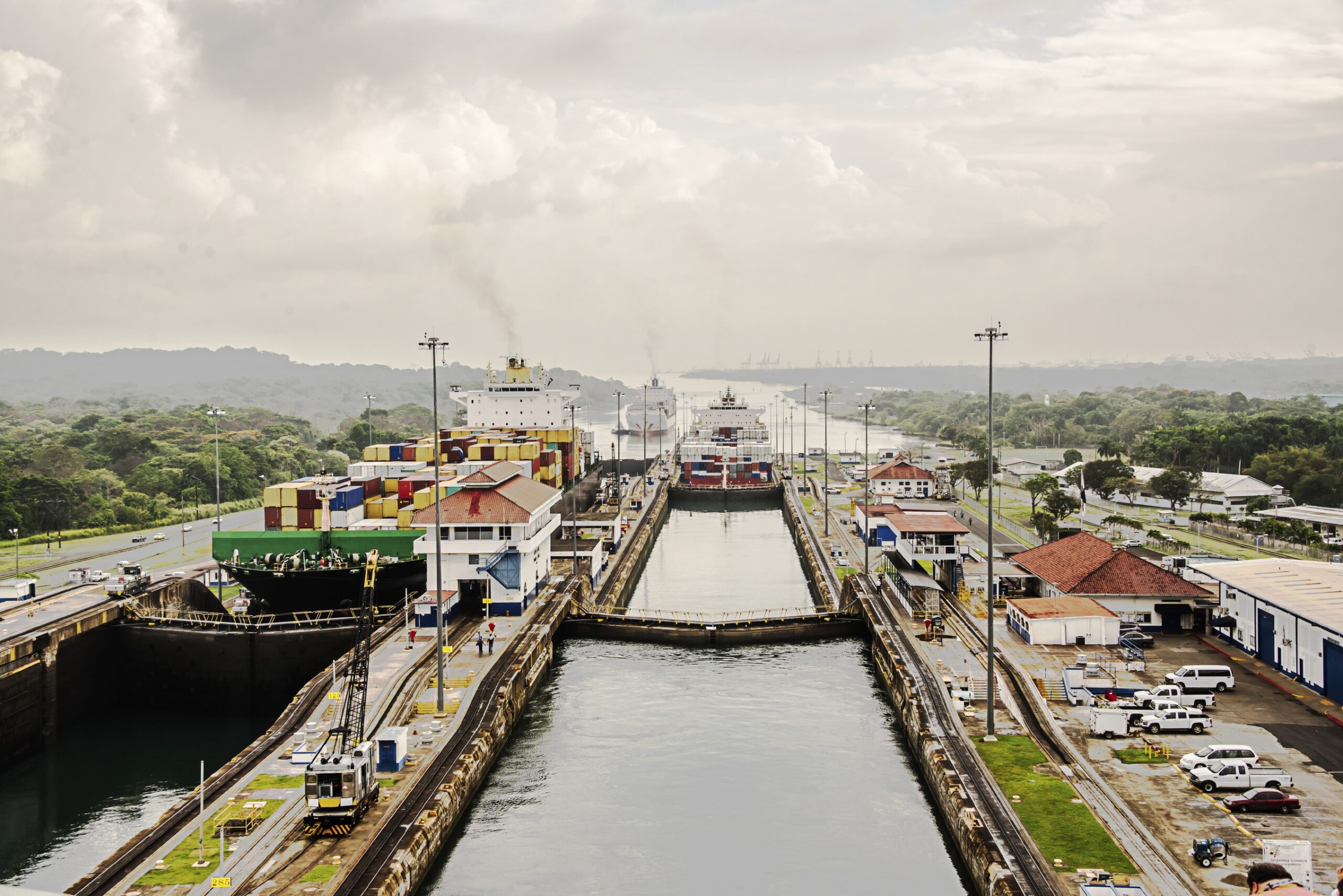 El Canal de Panamá.