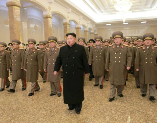 Kim Jong-un leader of North Korea.