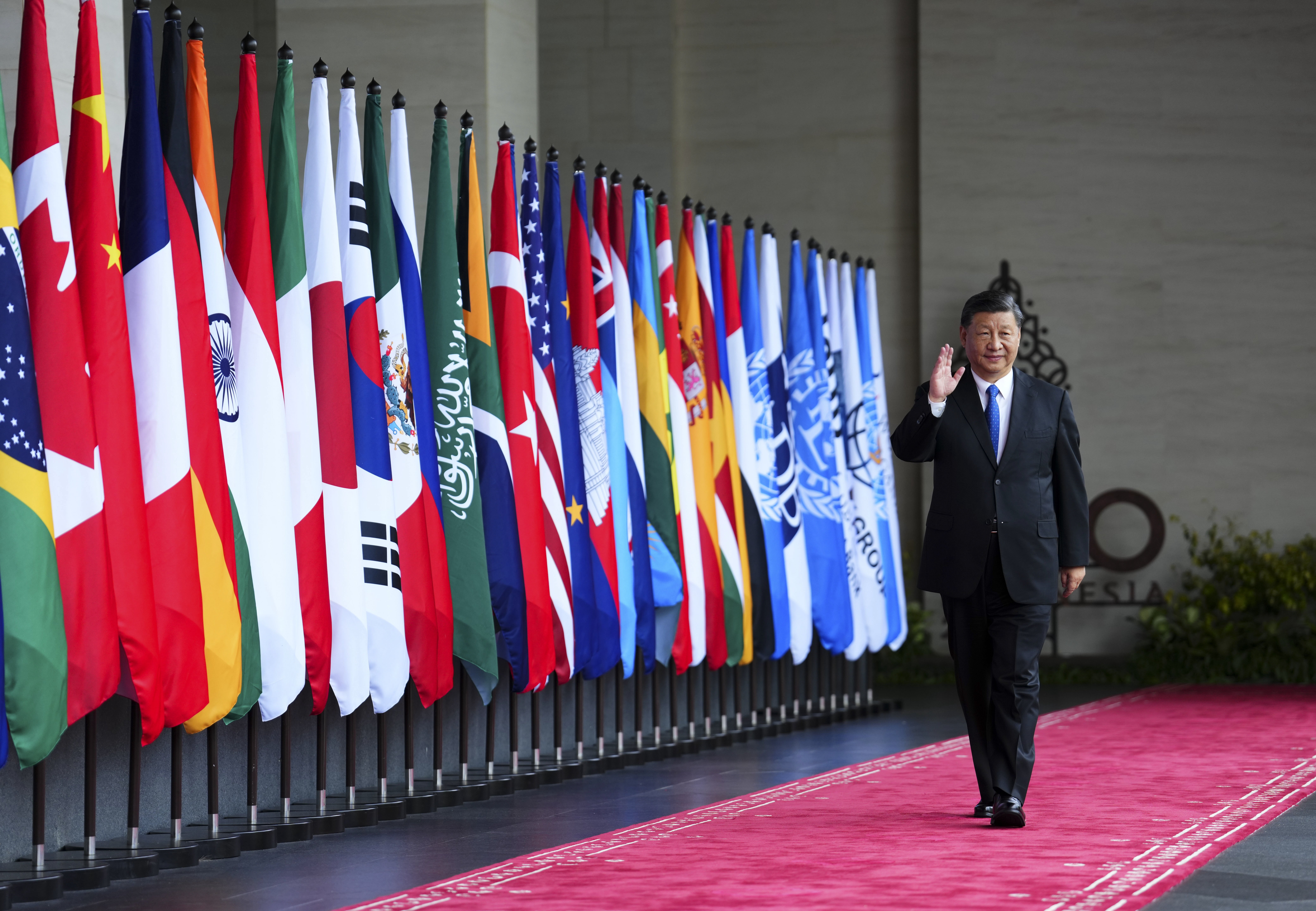 Chinese President Xi Jinping at the G20 in Indonesia in 2022.(Cordon Press)